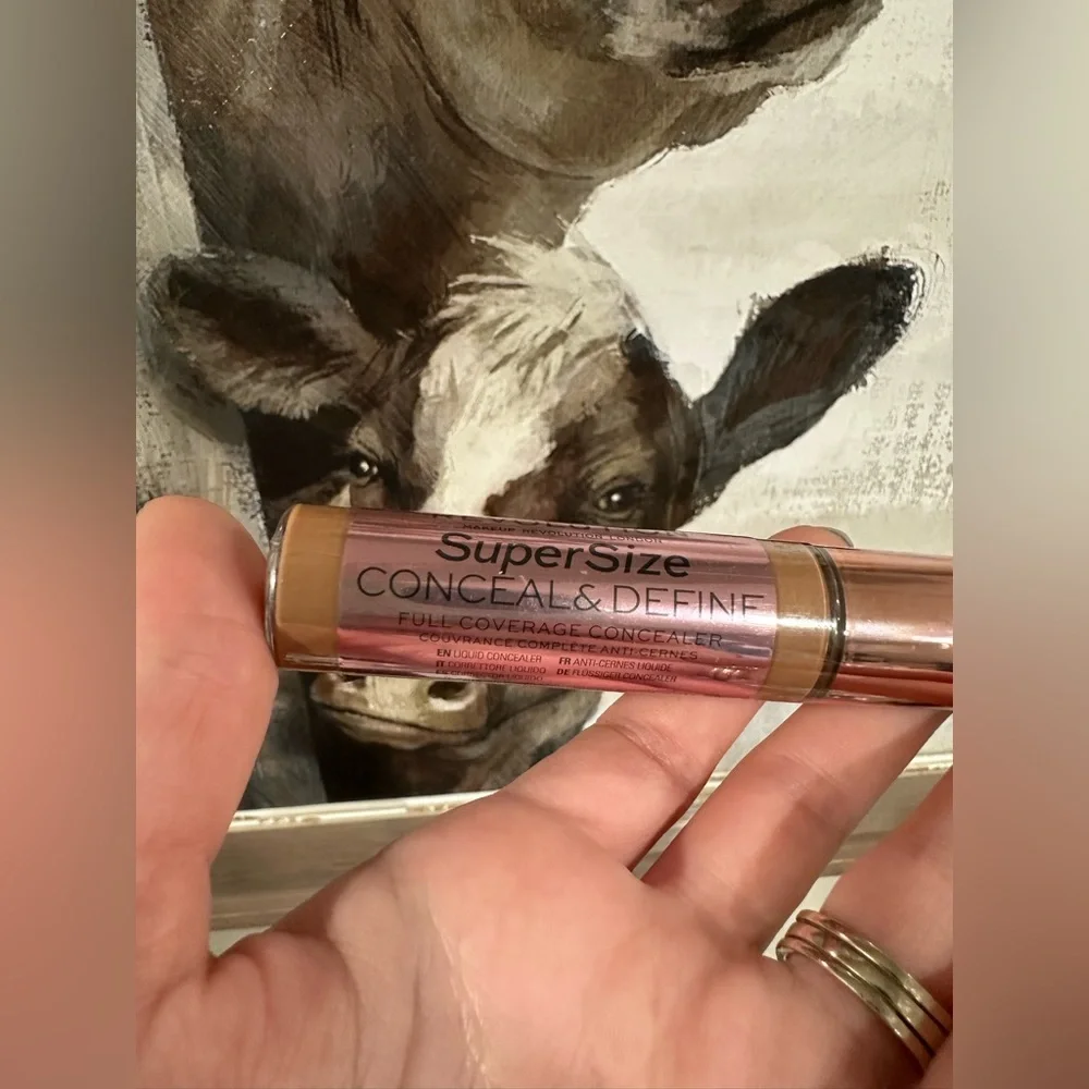NEW Makeup Revolution Conceal Define Super Size Concealer C12.5